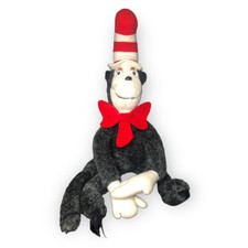 Vintage 1983 Dr. Seuss Cat in the Hat Plush Stuffed Animal 24