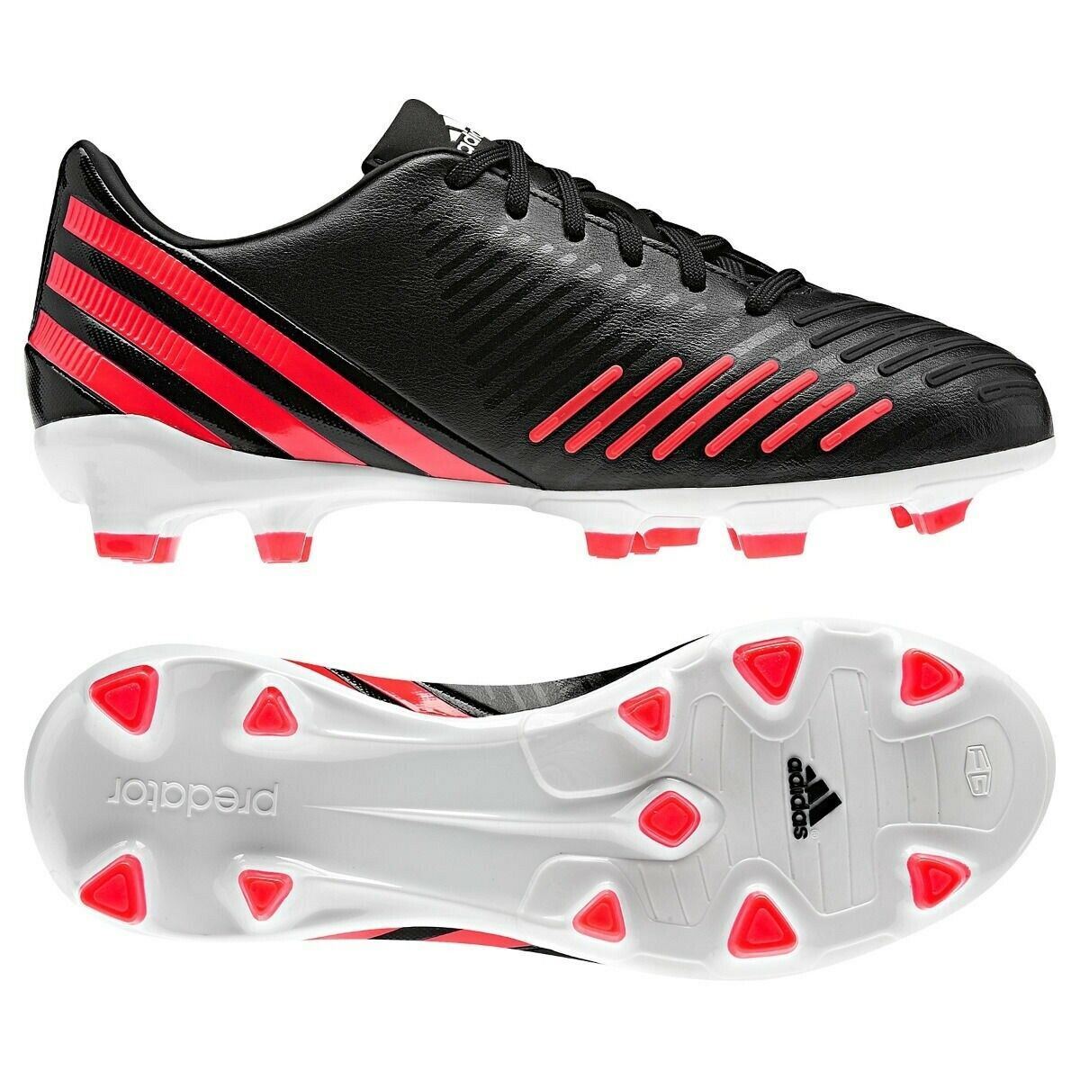 ADIDAS Predator Absolion LZ TRX FG Black Infra Soccer Cleats