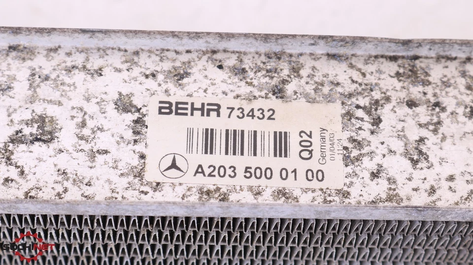 ✅ 02-07 Mercedes W203 C32 AMG C350 Intercooler Aire Supercargador Radiador OEM Foto 4 de 4