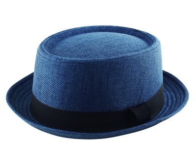 HEISENBERG BREAKING BAD PORKPIE Trilby Fedora Hessian Pork Pie Hat