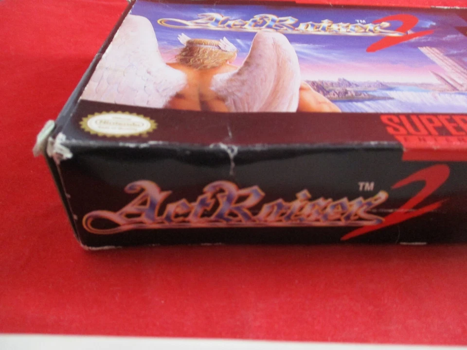 ActRaiser 2 Super Nintendo SNES COMPLETO con Caja Manual Juego FUNCIONA! Foto 3 de 4