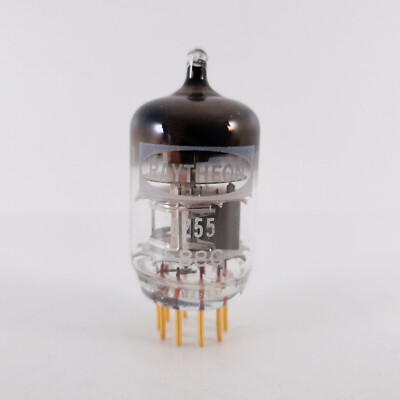 1 X E88C / 8255 SINGLE TRIODE RAYTHEON TUBE. GOLDSTIFT. 3 GLIMMER. 100%. 11. ...