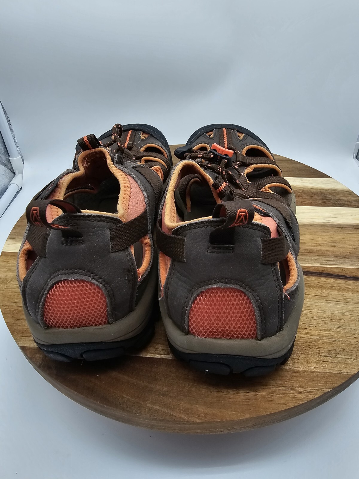 Scarpe sandali Keen Whisper donna taglia 7 marroni pesca impermeabili escursionismo pesca