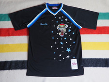VTG Y2k 2000s Platinum Fubu Harlem Globetrotters Black Basketball Jersey Mens XL