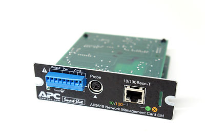 APC AP9619 Battery Backup UPS Network Management Card 10/100 