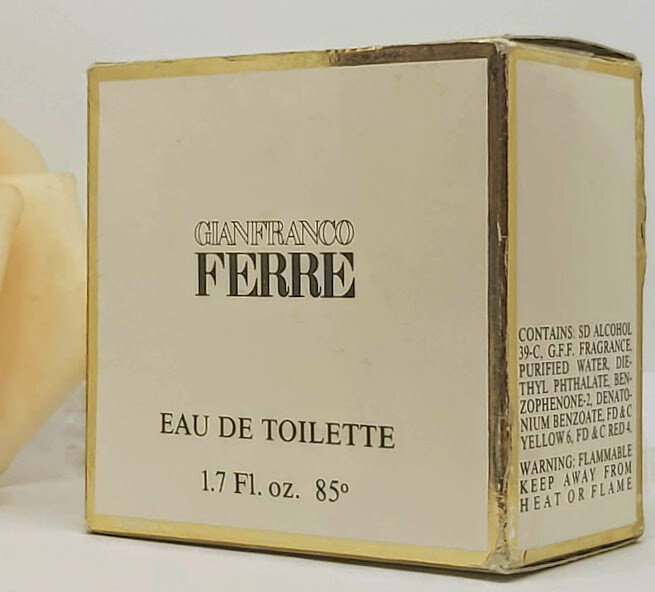 ❤️GIANFRANCO FERRE EAU DE TOILETTE 1.7OZ 50ML.FIRST VERSION