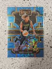2024 Select WNBA Jordan Horston Light Blue Disco Prizms Concourse /125 #82