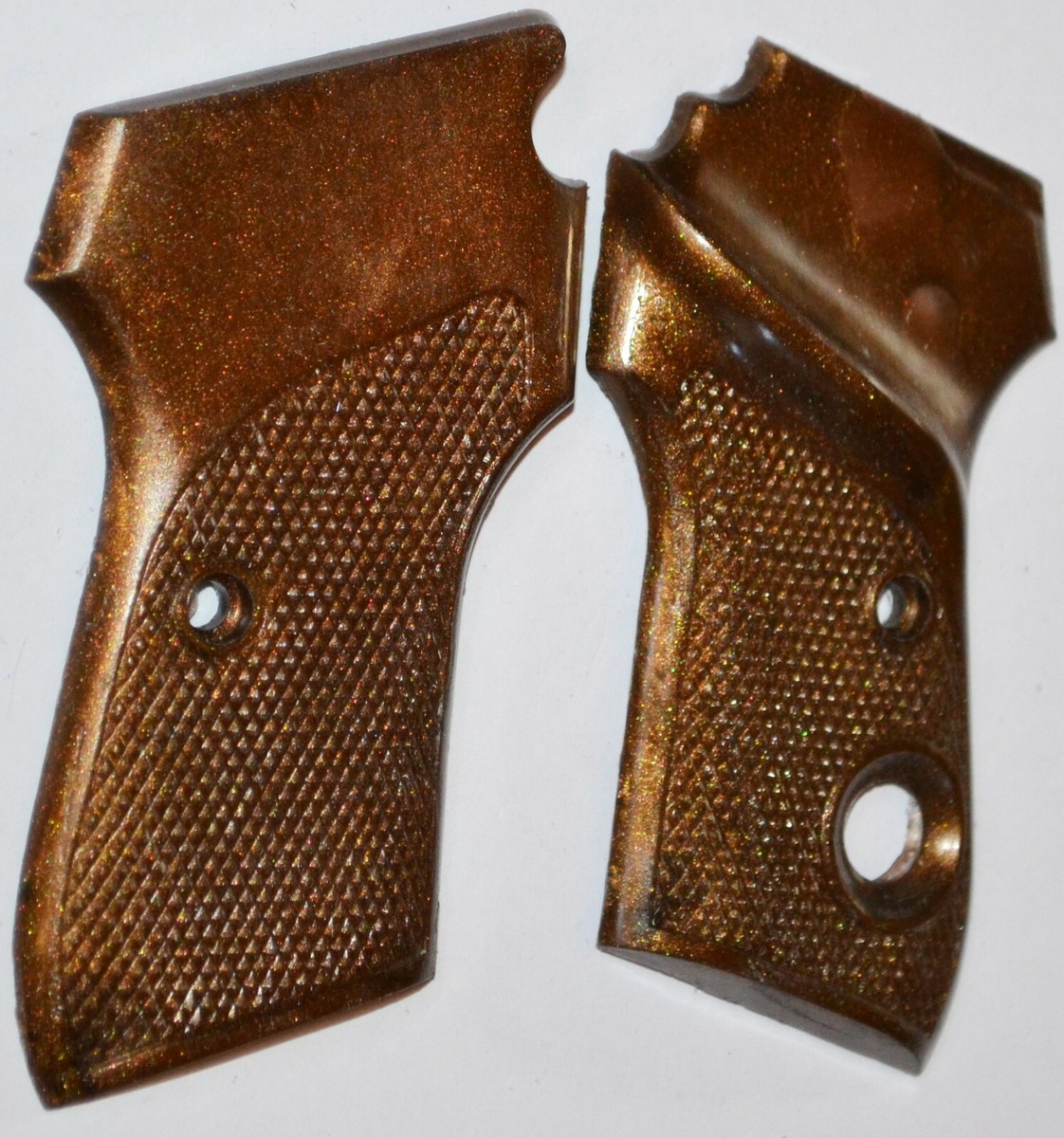 Bersa Lusber 84, 97, 644 pistol grips dark brown plastic | eBay