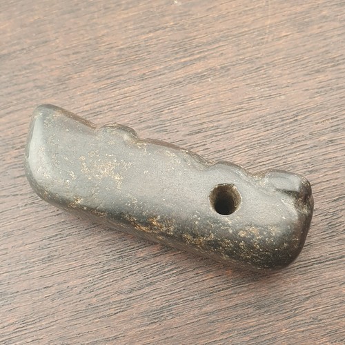 Black Magnetic Antique Stone jade Animal carving stone Amulet Bead - Picture 16 of 21