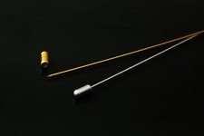 Hat Pins w Stopper 5" or 6" Jewelry Finding DIY Craft 12/pkg  Gold / Silver 