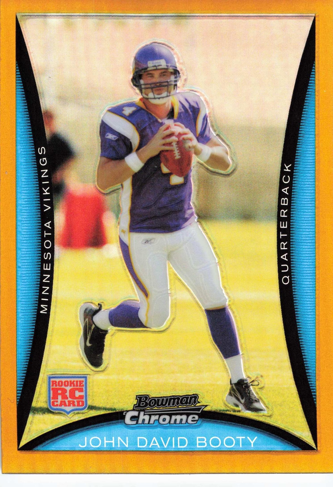 2008 Bowman Chrome #BC56 John David Booty Gold Refractor #/50 Rookie RC