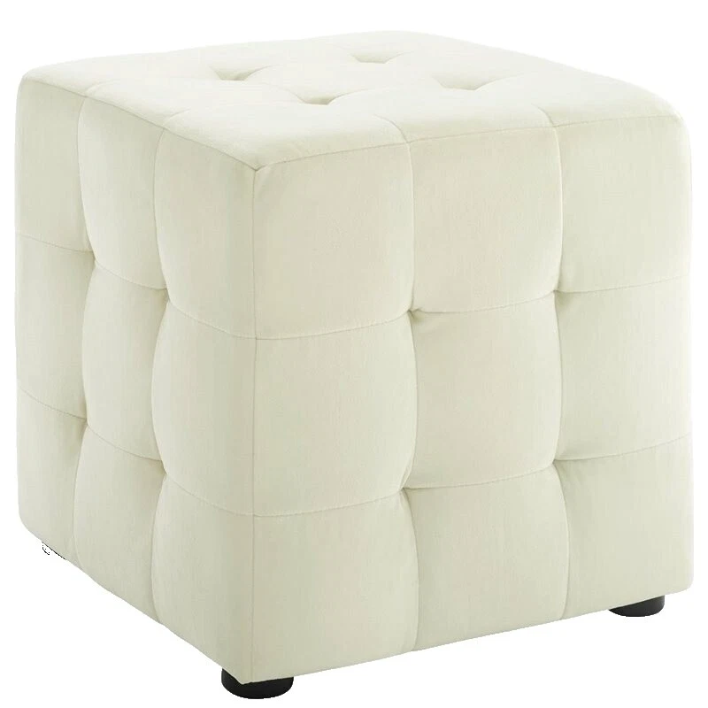 White Plastic Ottomans, Footstools & Poufs