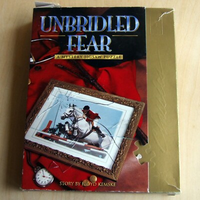 Unbridled Fear: A Mystery Jigsaw Puzzle 1000-piece 23 ×29  (Bepuzzled Classics)