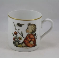 Schmid 1974 Child's Cup Portraying Authentic Painting by Sister Berta Hummel