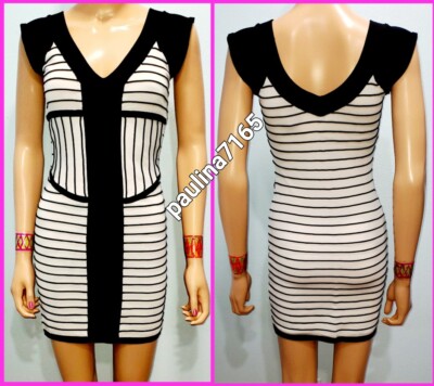 white knit bodycon dress