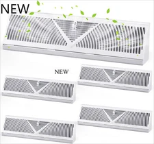 4 Pcs Baseboard Register Vent 24 Inch Duct Opening Size Baseboard Vent, NEW.