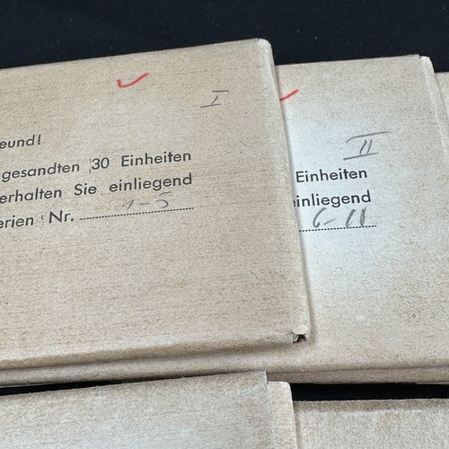 Eilebrecht Erzeugnisse Cigarette WWII Trading Cards Lot 12 Packs of 30 Cards Ea. - Picture 11 of 11