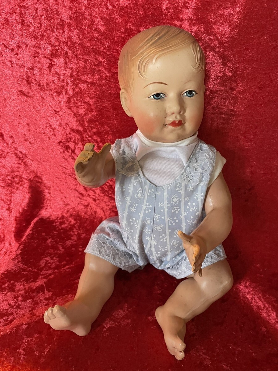 TRES JOLIE POUPEE Ancienne Baigneur Petit Collin En
