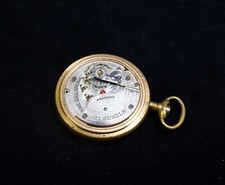 21 Jewel Time Ball Special Antique Railroad Pocket Watch, C.I. Morthier-Sandoz