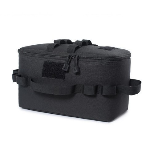 Outdoor Picnic Tableware Storage Handbag Military Fan Tactical Molle Tool Pouch - Picture 3 of 21