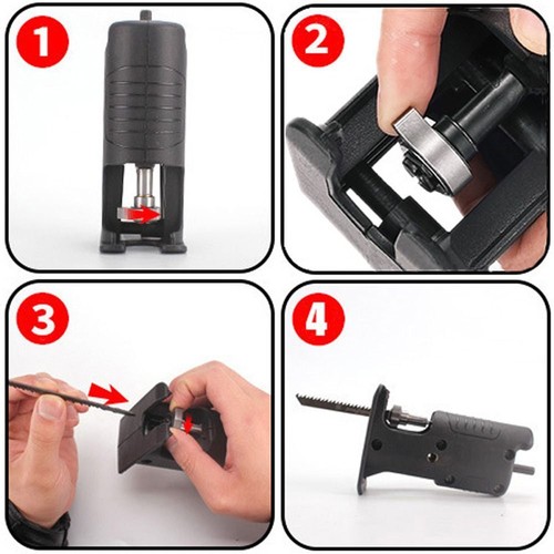 5 Pcs/Set Portable Electric Drill Modified Electric Saw Carpenters - Picture 7 of 12
