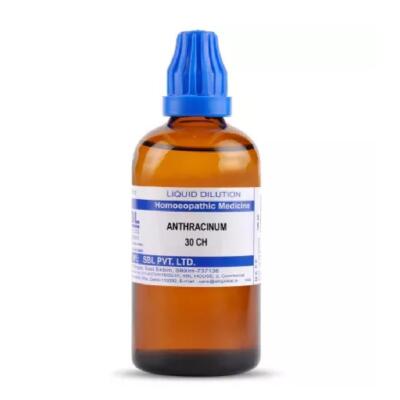 SBL Homeopathic Anthracinum (30 ML / 100 ML) (Select Potency)