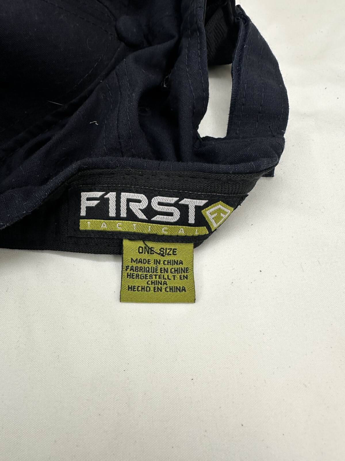 First Tactical Baseball Hat Blue Embroidered Logo… - image 4