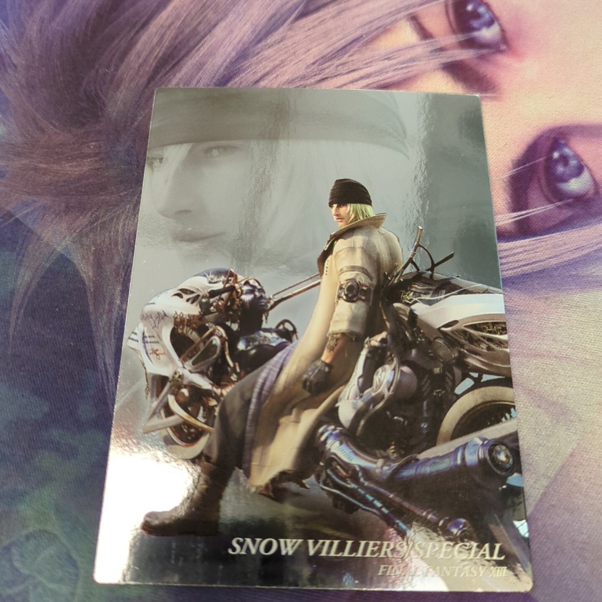 FF13 ファイナルファンタジー ライトニング スノウ アートミュージアム Final Fantasy XIII Art Museum Kai First Edition Snow Villiers
