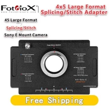 Fotodiox Large Format Splicing Adapter for Graflex Graphic 4x5 to Sony E Camera
