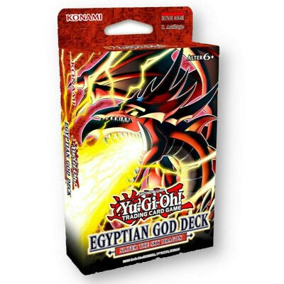 Yu-Gi-Oh! Egyptian God Deck: Slifer Deck Götterkarten DEUTSCH 1.Auflage