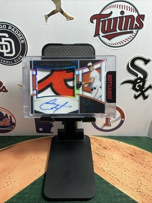 2023 National Treasures Coby Mayo Patch Auto 21/25 Baltimore Orioles