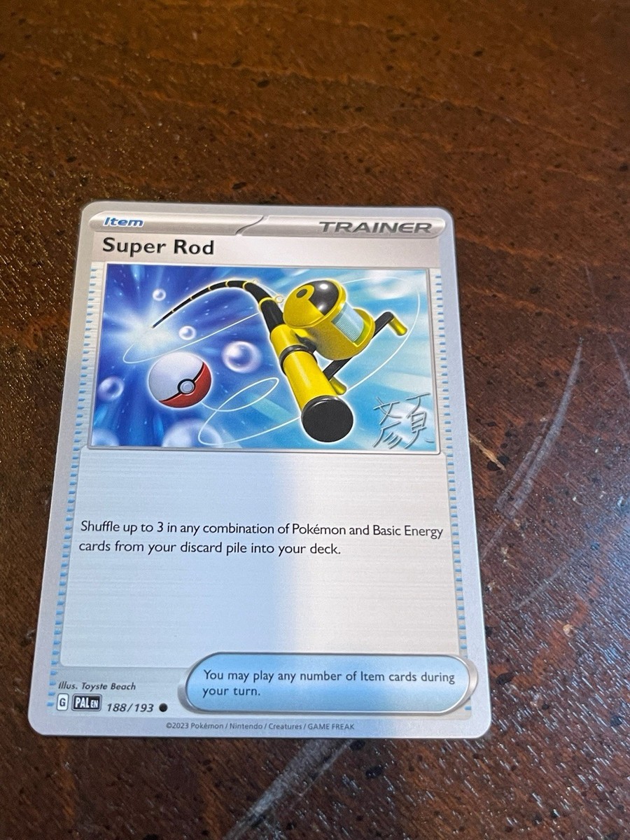 Super Rod Pokemon TCG 2023 World Championship 188/193 Pokémon Card