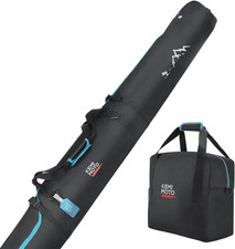 Padded Ski and Boot Bag Combo for Air Travel, Fits Skis up to 200cm