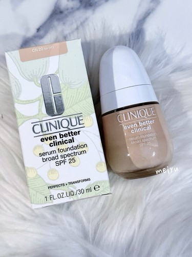 ~CN20 Fair(VF)~ Clinique Even Better Clinical Serum Foundation SPF 25, 1oz/30ml - Picture 3 of 4
