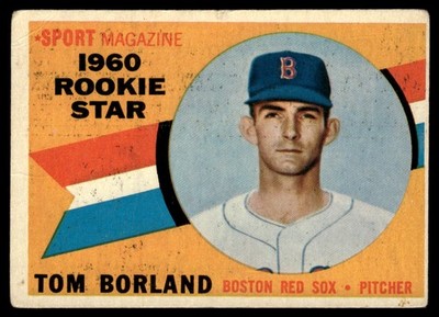 1960 Topps Tom Borland Boston Red Sox #117
