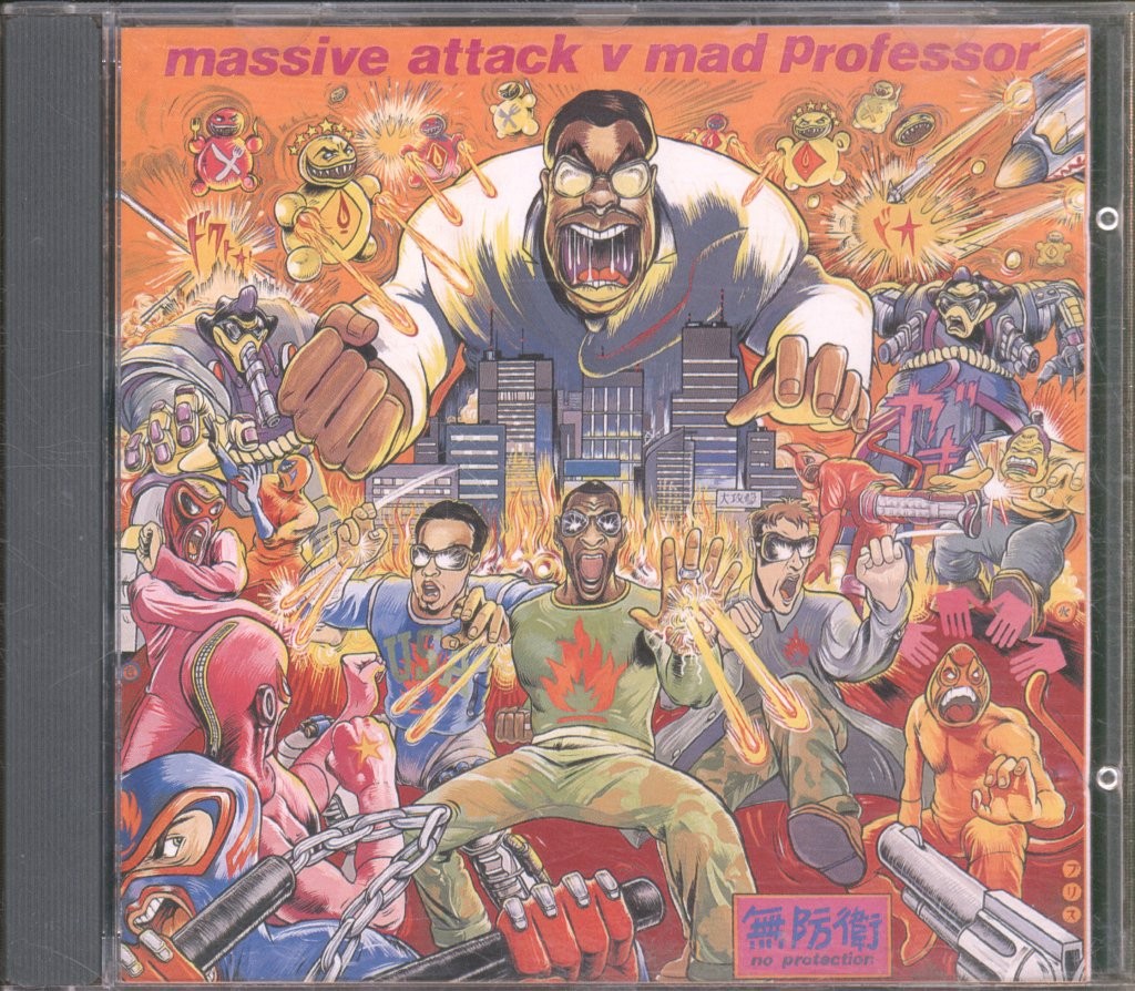 Massive Attack V Mad Professor No Protection CD Europe Circa 1995 CD. EMI