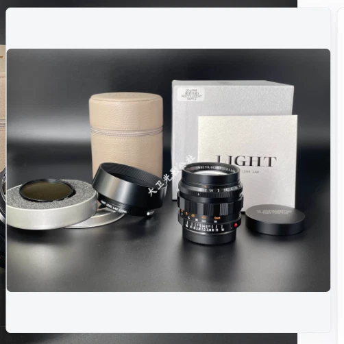 Lente de luz de laboratorio NOCTILUX M 50 mm F1,2 M50 1,2 ASPH 1966 lente Leica M M6 M240 M11 Foto 4 de 4