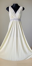 Vintage Shadowline Sleeveless Soft Yellow Nightgown Lace Trim Romantic Sweet