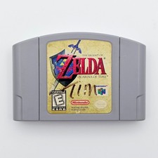 The Legend of Zelda Ocarina of Time Nintendo 64 Cartridge Only Authentic Tested