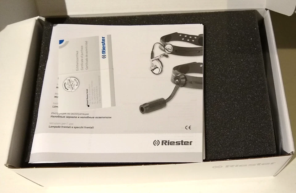 Faro quirúrgico LED Riester Ri-Focus 6090 luz de examen médico - Lote de (4) Foto 3 de 4