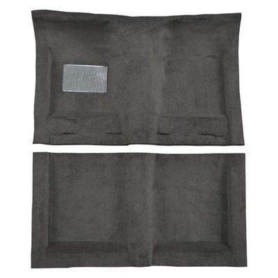 Standard Replacement Molded Black Complete Carpet w Mass Backing