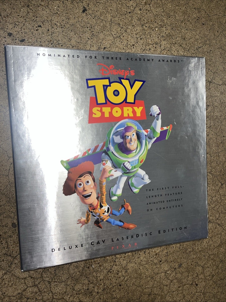 Toy Story Deluxe CAV Laserdisc Edition Box Set Walt Disney Pixar