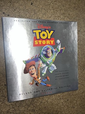Toy Story Deluxe CAV Laserdisc Edition Box Set Walt Disney Pixar
