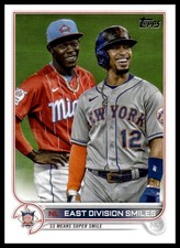 2022 Topps #98 NL East Division Smiles