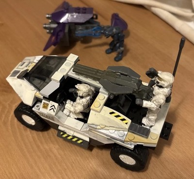 Mega Bloks Halo UNSC Rocket Warthog 96805 Set mit Anleitung ohne Karton