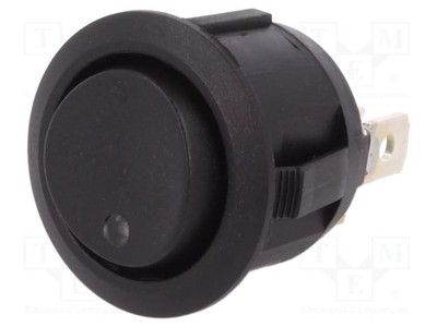 ON-OFF-ON schwarz R13-112-DC 20A/14VDC Pos: 3 SP3T ROCKER