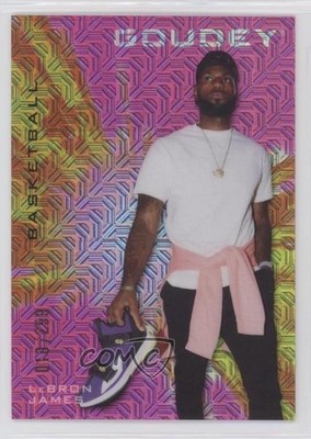 2021 Goodwin Champions Goudey Platinum Pink Traxx 10/299 LeBron James #G50 7i2