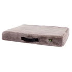 MAELSON MemoFluff Gray Orthopedic Dog Bed 80 cm Washable Cratzfest Cover