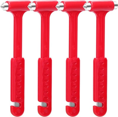 2-Pack Car Glass Window Breaker and Seatbelt Cutter, Emergency Escape Tool for V