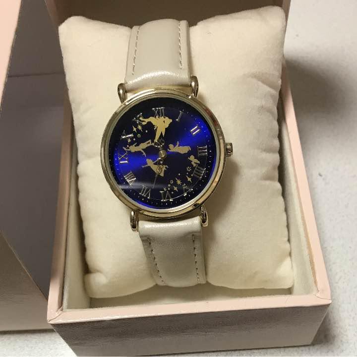 Reloj Disney Peter Pan Sin Usar Raro LDY WH Cinturón de Japón
